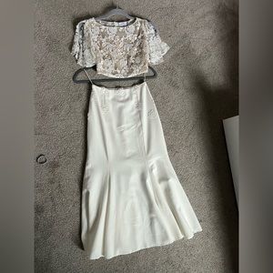 Rime Arodaky 2 piece wedding dress